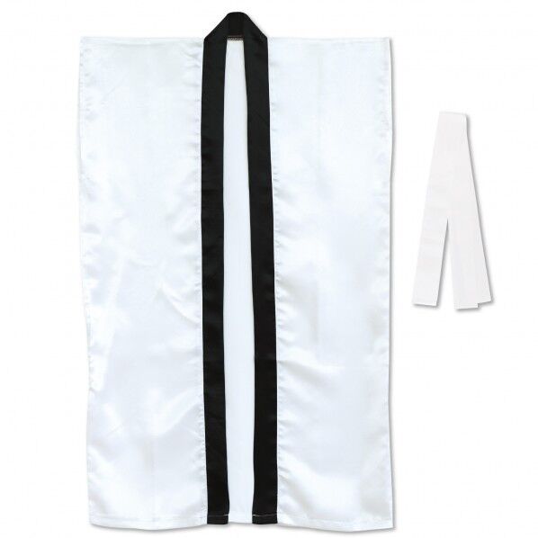 サテンロンクﾞハッヒﾟ(ハチマキ付) 白 M