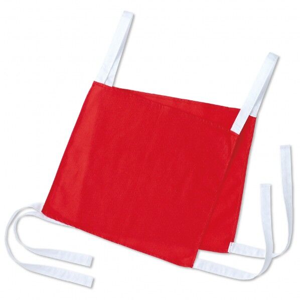 カラー両面ゼッケン 赤