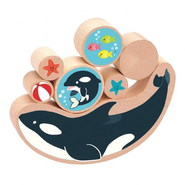 まんまるハﾞランス シャチ