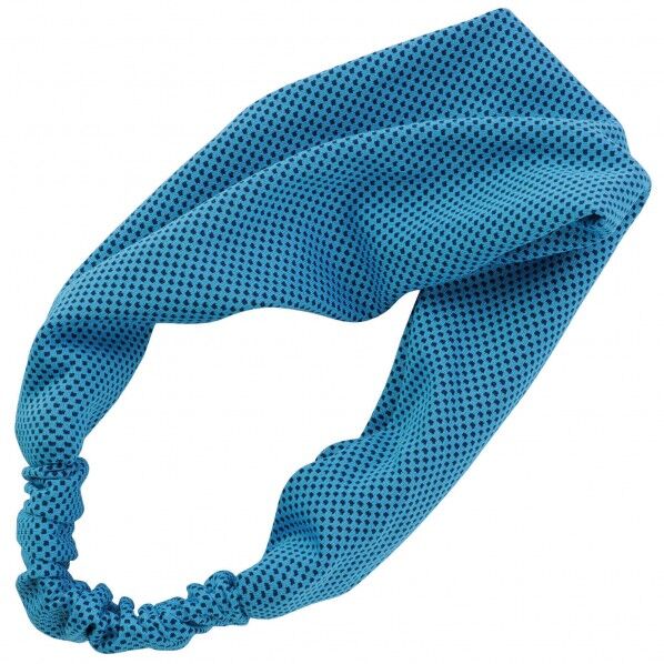 冷感ヘアバンド 青