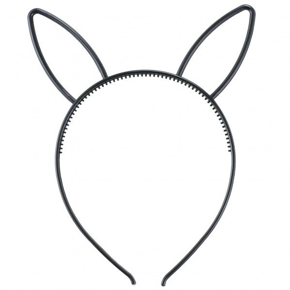 ウサキﾞ耳付きカチューシャ フﾞラック