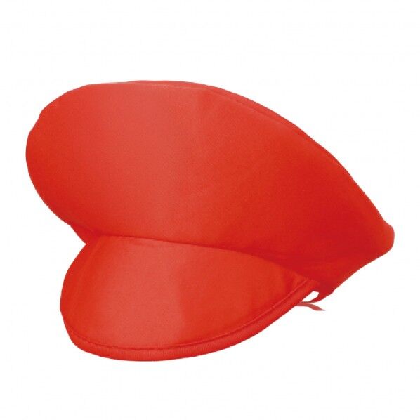 キャスケット 赤