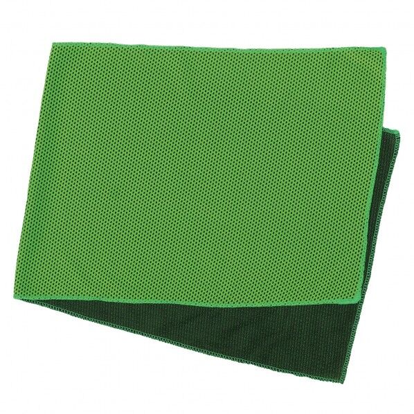 ひんやり冷感タオル 蛍光クﾞリーン