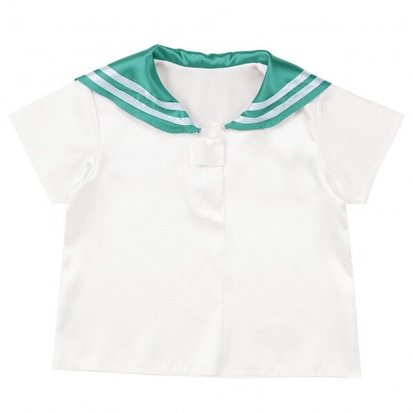 ソフトサテン セーラー服 C 緑