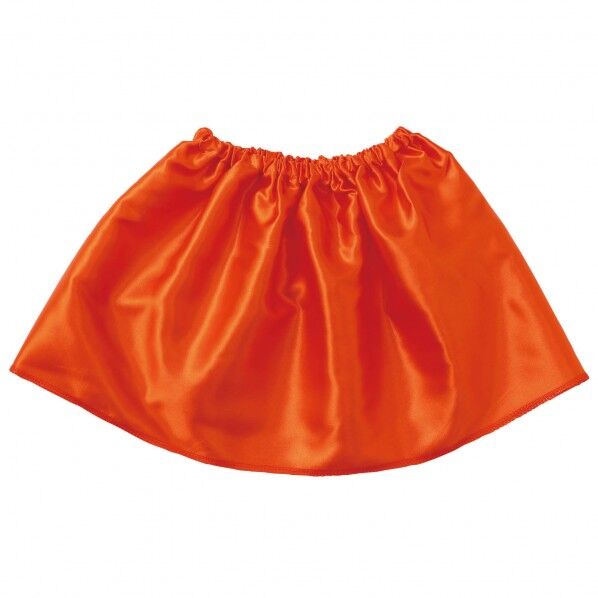 ソフトサテンスカート 橙
