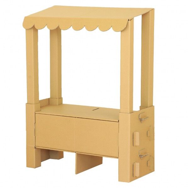 組立式ダンボール屋台