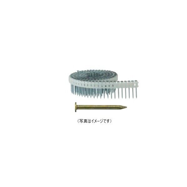 PK1838Mポケットネイル鉄一般材木用無地スムース38MM150本×10巻×5箱 F-40181 1