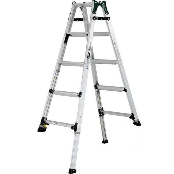 はしご兼用脚立(脚部伸縮式)