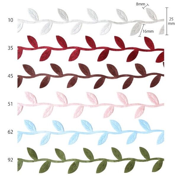 Blanc de コア リボン リーフガーランド No.1124-92 20m