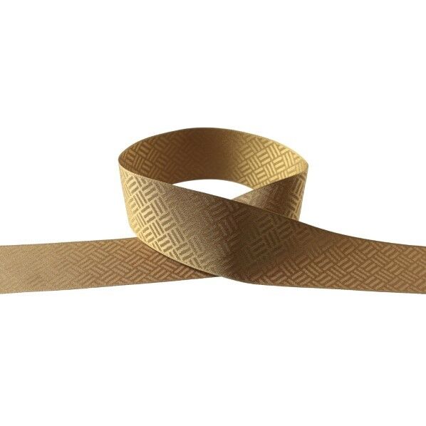 小西リボン 和柄リボン ロマン調 紗綾柄 36mm×5m巻