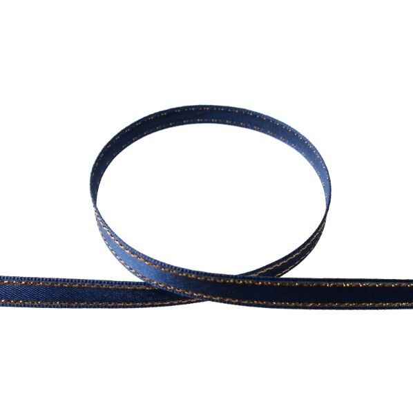 Blanc de コア リボン サイドメタリックサテン No.2900-77 6mm×15m