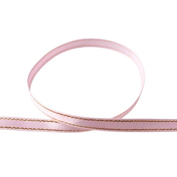 Blanc de コア リボン サイドメタリックサテン No.2900-53 6mm×15m