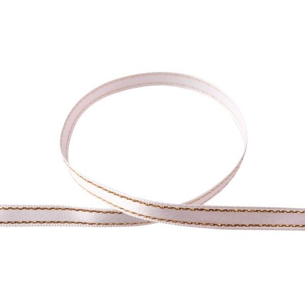 Blanc de コア リボン サイドメタリックサテン No.2900-51 6mm×15m