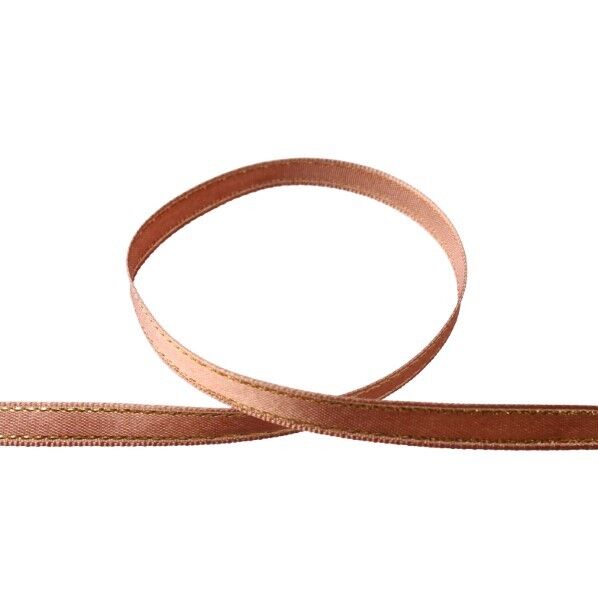 Blanc de コア リボン サイドメタリックサテン No.2900-42 6mm×15m