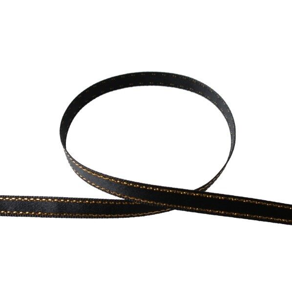 Blanc de コア リボン サイドメタリックサテン No.2900-25 6mm×15m