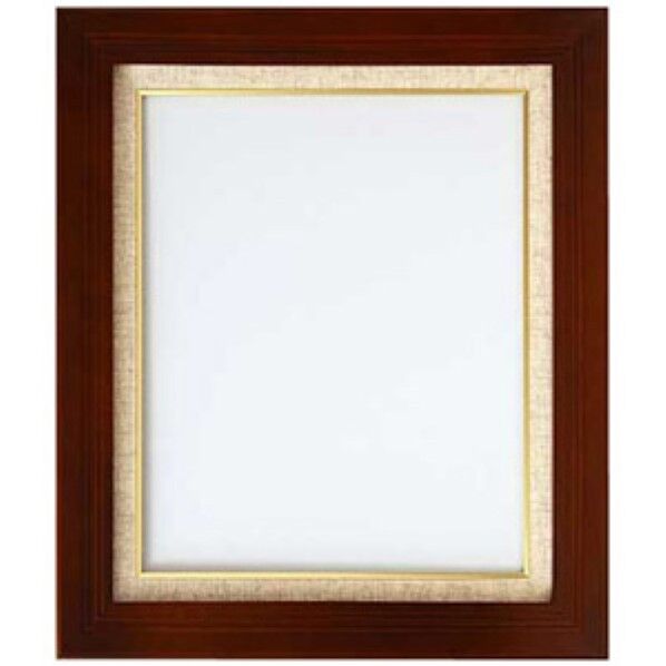 オリムパス製絲 額 木製フレーム ブラウン W-36