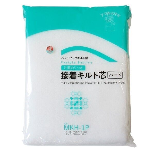 オルヌマン オルヌマン アウルスママ 接着キルト芯 ハード 長さ1000×幅1000×高さ3mm 白 MKH1P 1枚