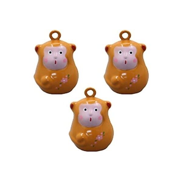 日本紐釦貿易 干支鈴 全身タイプ サル