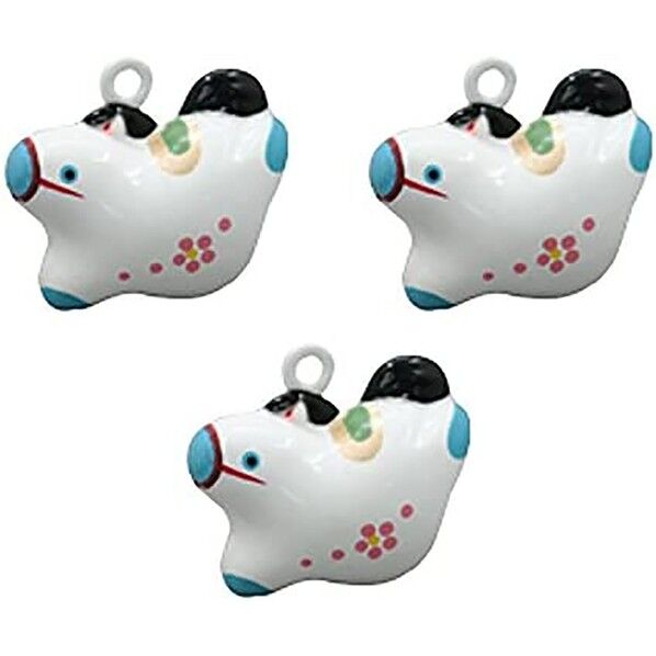 日本紐釦貿易 干支鈴 全身タイプ ウマ