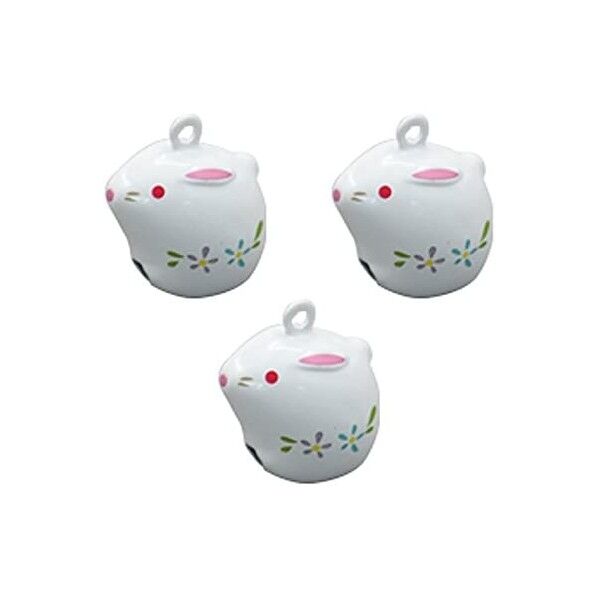 日本紐釦貿易 干支鈴 全身タイプ ウサギ