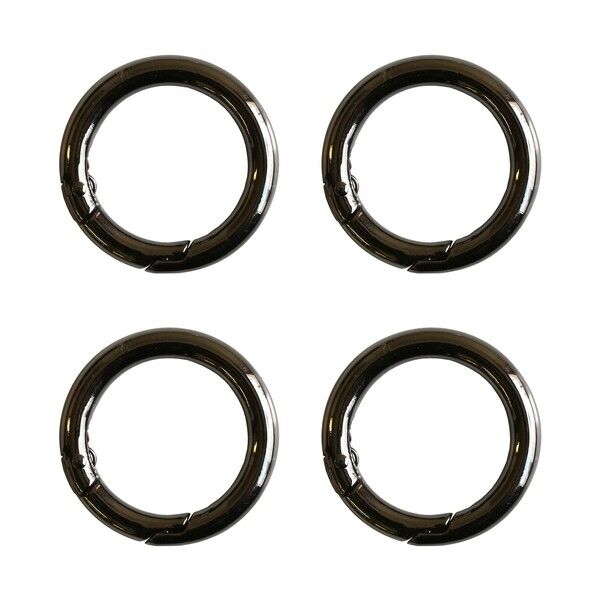 日本紐釦貿易 丸型カラビナ