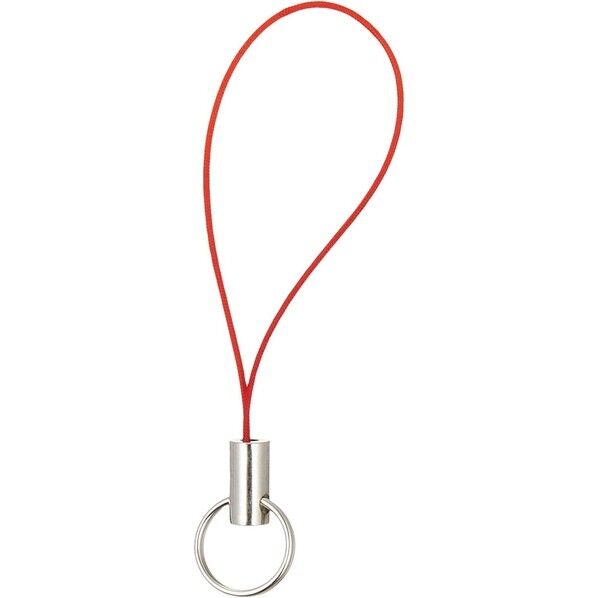 日本紐釦貿易 二重リング付きストラップ 金具部分ニッケル カラーNo.109