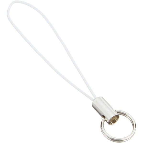 日本紐釦貿易 二重リング付きストラップ 金具部分ニッケル カラーNo.102