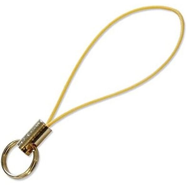 日本紐釦貿易 二重リング付きストラップ 金具部分ゴールド カラーNo.115