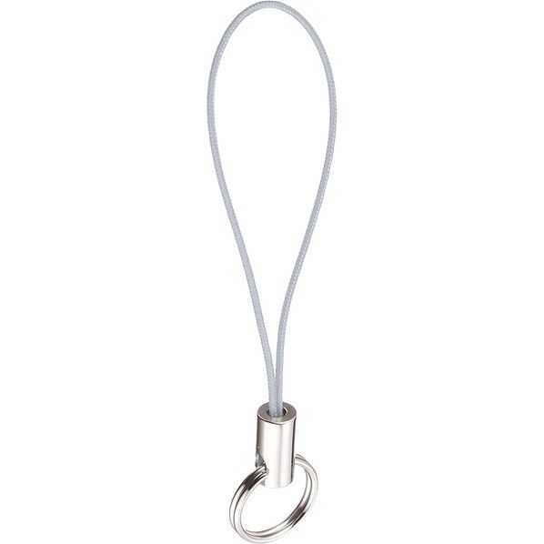 日本紐釦貿易 二重リング付きストラップ 金具部分ニッケル カラーNo.108