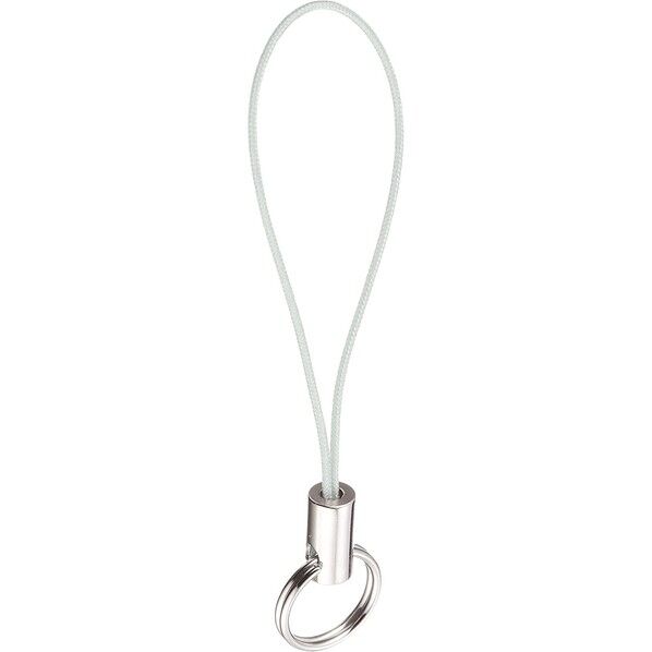 日本紐釦貿易 二重リング付きストラップ 金具部分ニッケル カラーNo.104