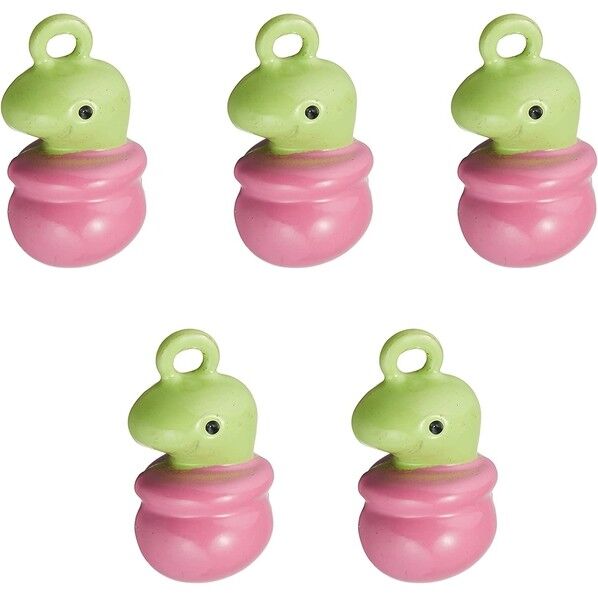 日本紐釦貿易 干支鈴 顔タイプ ヘビ