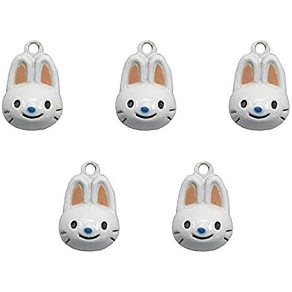 日本紐釦貿易 干支鈴 顔タイプ ウサギ