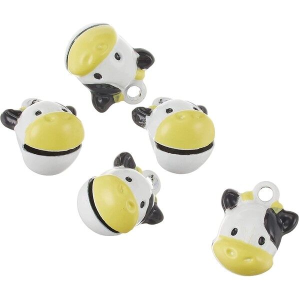 日本紐釦貿易 干支鈴 顔タイプ ウシ