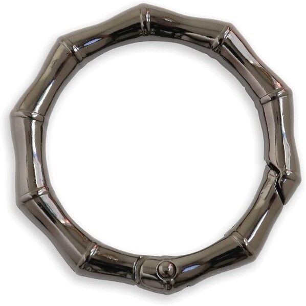 日本紐釦貿易 丸型竹節カラビナ