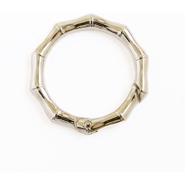 日本紐釦貿易 丸型竹節カラビナ