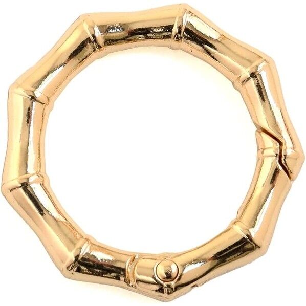 日本紐釦貿易 丸型竹節カラビナ