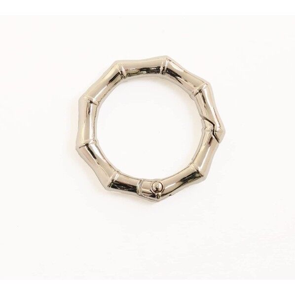 日本紐釦貿易 丸型竹節カラビナ