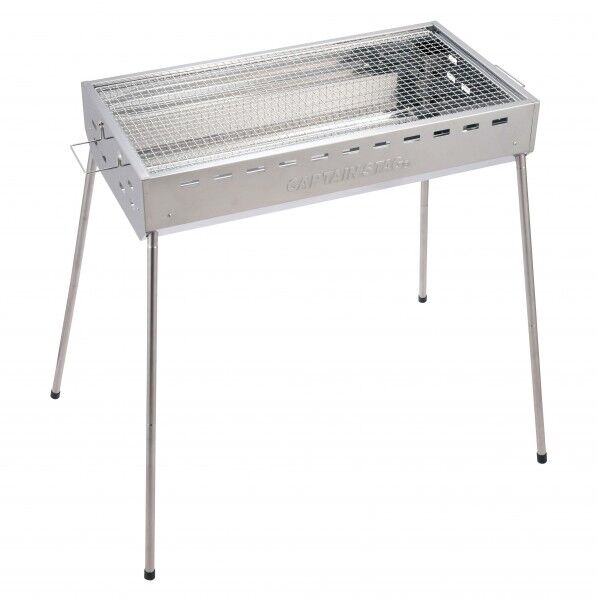 ステンレス ファミリーグリル 600 幅64×奥行34×高さ70cm(ハイで使用した場合、ロー/高さ40cm) UG-114 1個