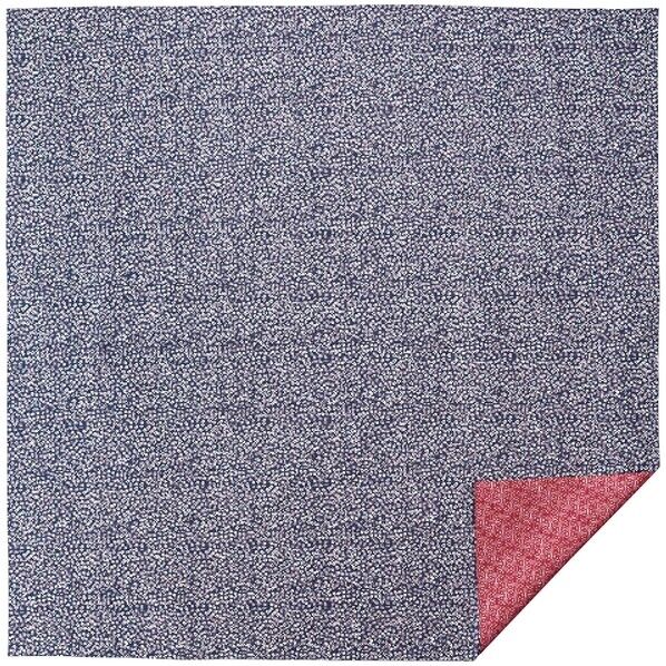 京ふろしき “小紋柄” 青/赤