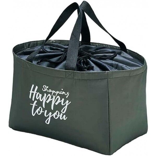 レジカゴinバッグ Happy 幅39×奥行23×高さ27cm(持ち手は含まない) P-3661 1個
