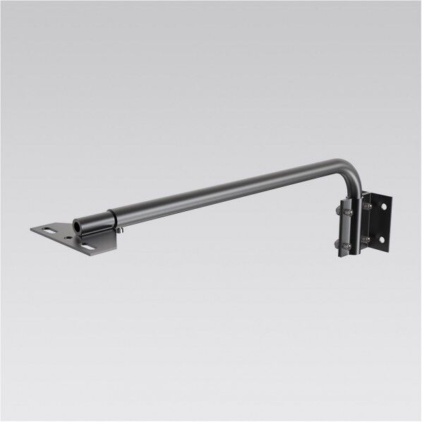 グッド・グッズ 灯具用アーム 60cmタイプ 2本セット 投光器 看板灯アーム(黒) 60cm 黒 JD-B60CM 1個