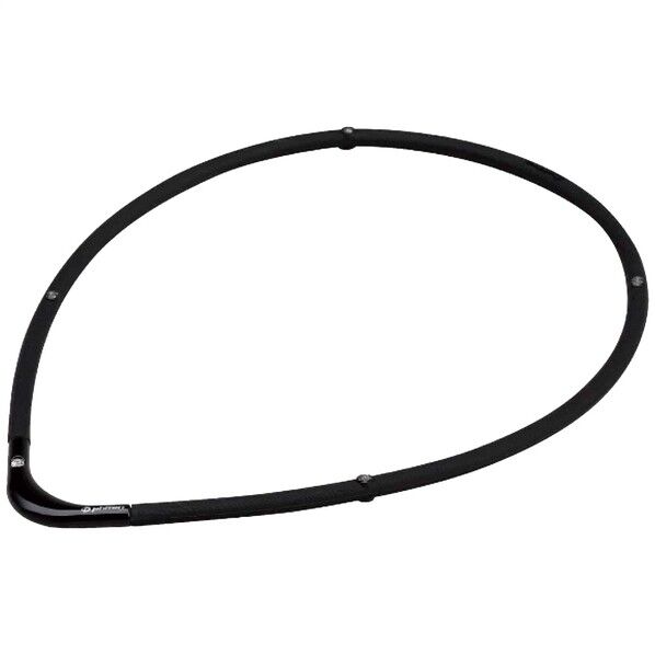 RAKUWA磁気チタンネックレスS-II ブラック×ブラック45cm