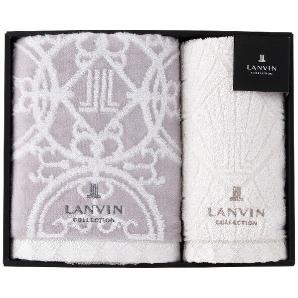 フェイス・ウォッシュタオルセット グレー