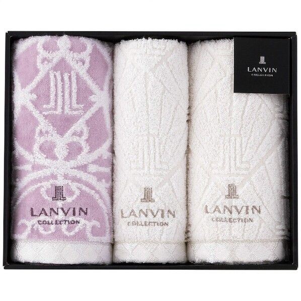 フェイス･ウォッシュタオルセット パープル