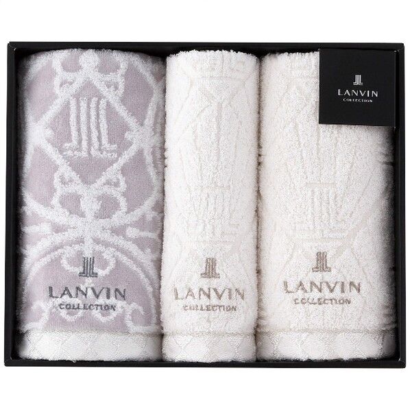 フェイス･ウォッシュタオルセット グレー