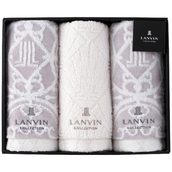 フェイスタオル3枚セット グレー