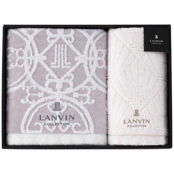 バス・フェイスタオルセット グレー