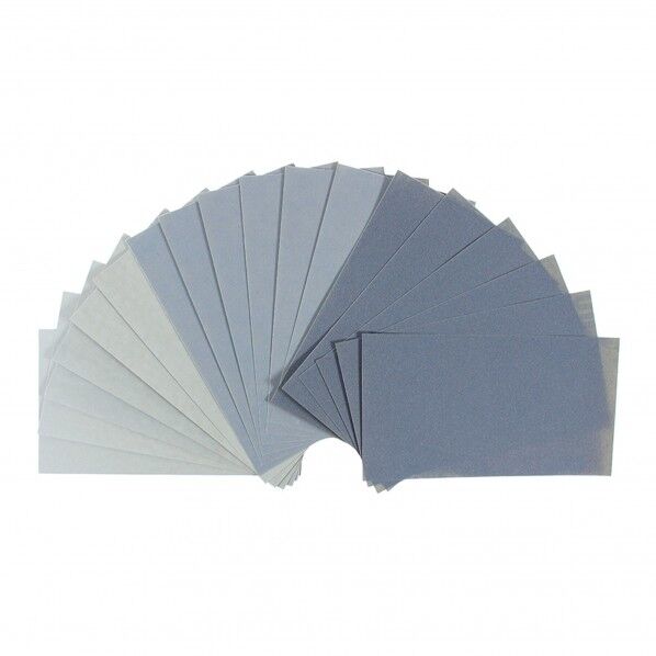 耐水紙ヤスリセット #400 #1000 #1500 BYR-23 18枚