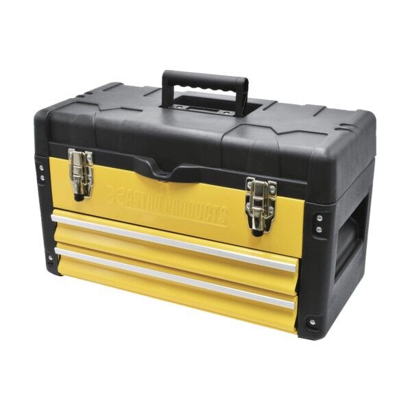 プラスチック&スチール ツールボックス 2段