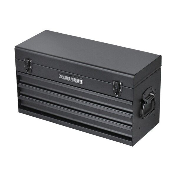 ワールドツール ツールボックス 3段 ベアリング ブラック TB756 2003000007565 1個